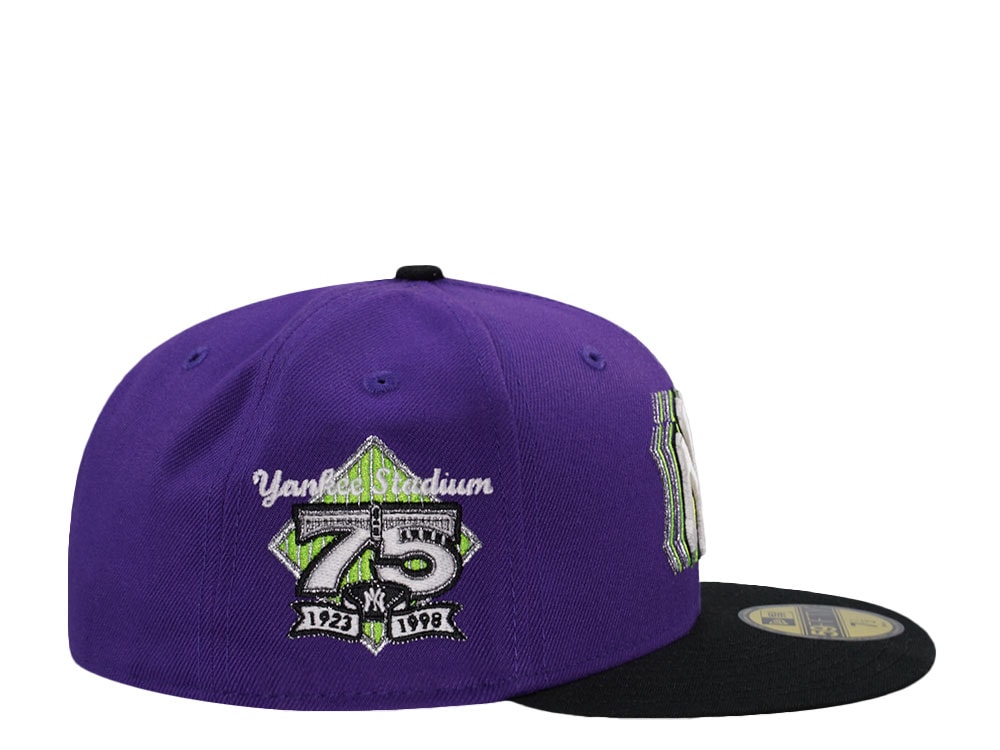 New Era New York Yankees 75th Stadium Anniversary Cascading Two Tone Edition 59Fifty Fitted Cap