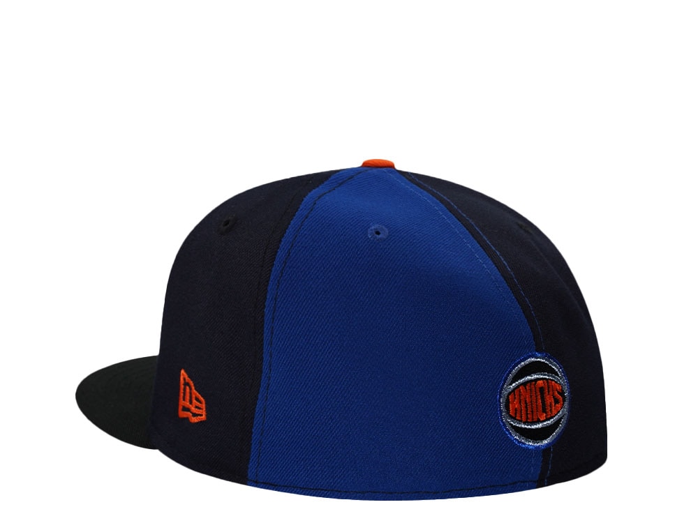 New Era New York Knicks 50th Anniversary Blue Pinwheel Edition 59Fifty Fitted Cap