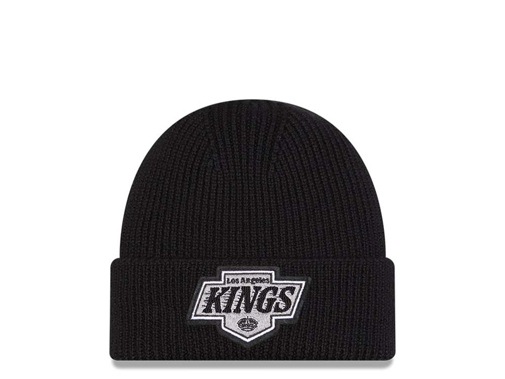 New Era Los Angeles Kings Skull Knit Black Mütze