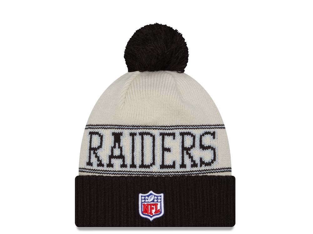 New Era Oakland Raiders Sideline 2023 Mütze
