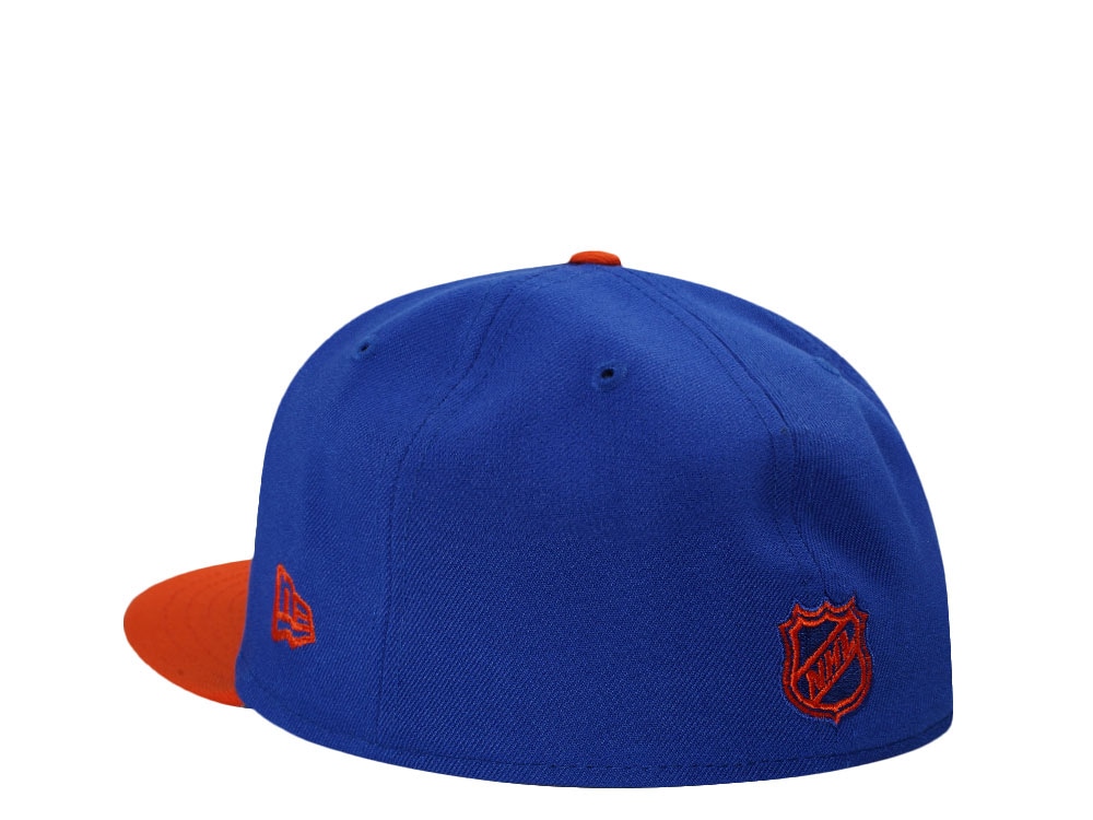New Era Edmonton Oilers Heritage Classic 2016 Blue Two Tone Edition 59Fifty Fitted Cap