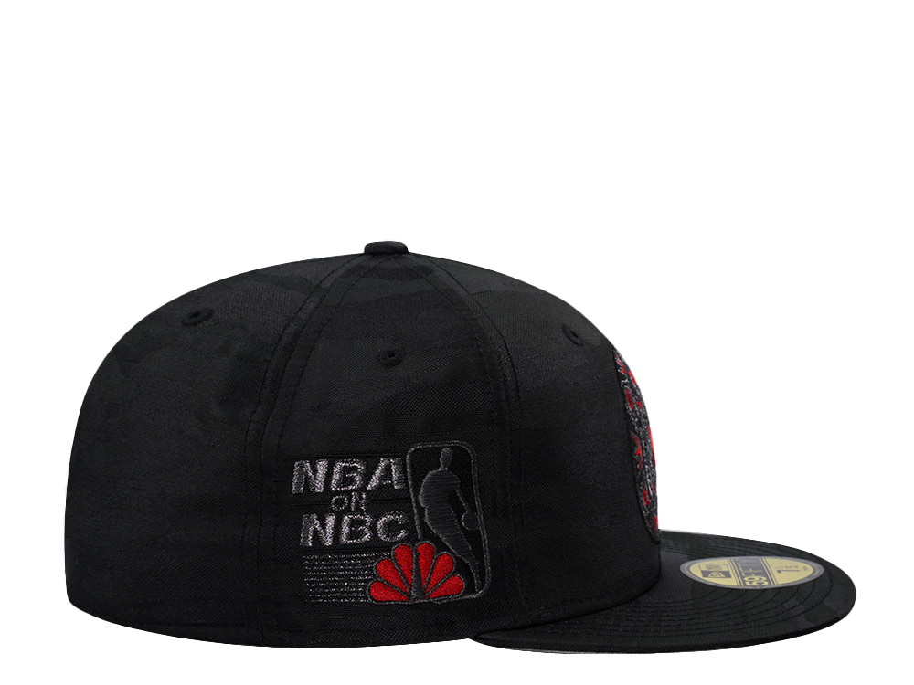 New Era Vancouver Grizzlies NBA on NBC Black Tonal Prime Edition 59Fifty Fitted Cap