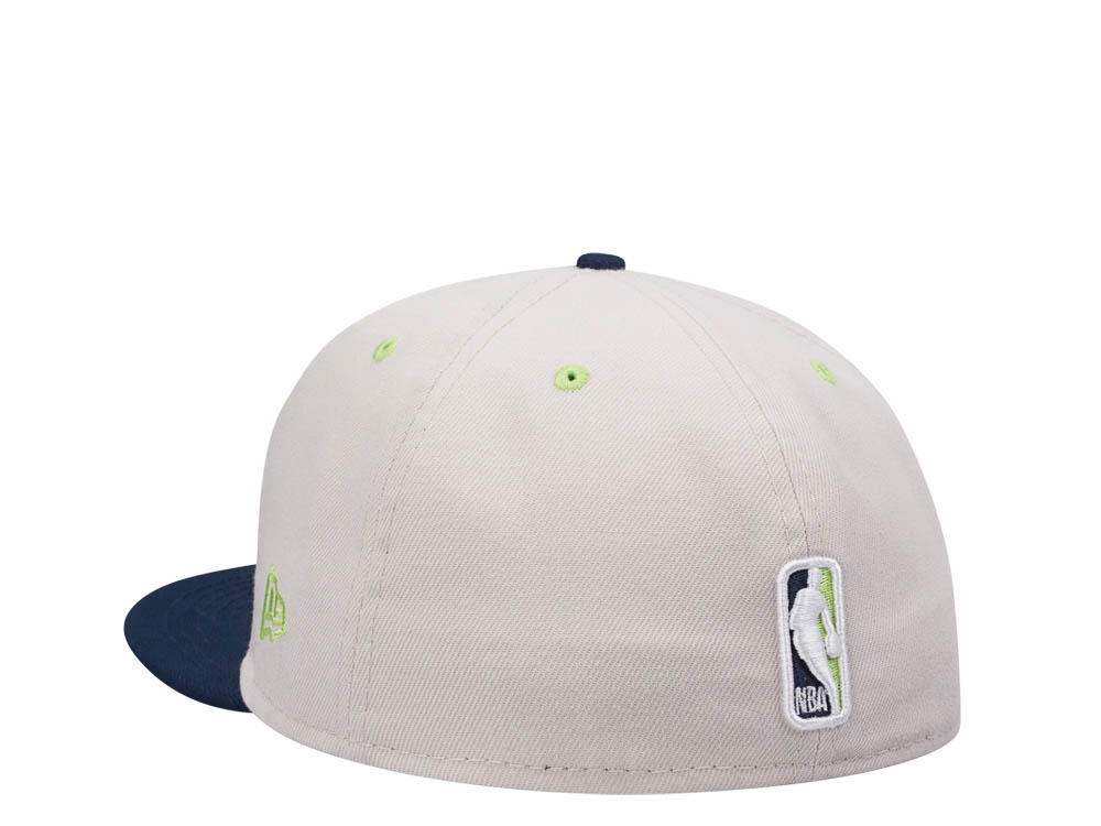 New Era Minnesota Timberwolves Stone Two Tone Edition 59Fifty Fitted Cap
