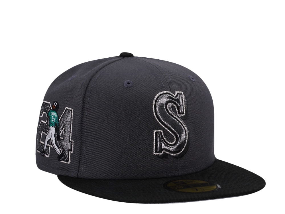 New Era Seattle Mariners Griffey Jr. Graphite Two Tone Edition 59Fifty Fitted Cap