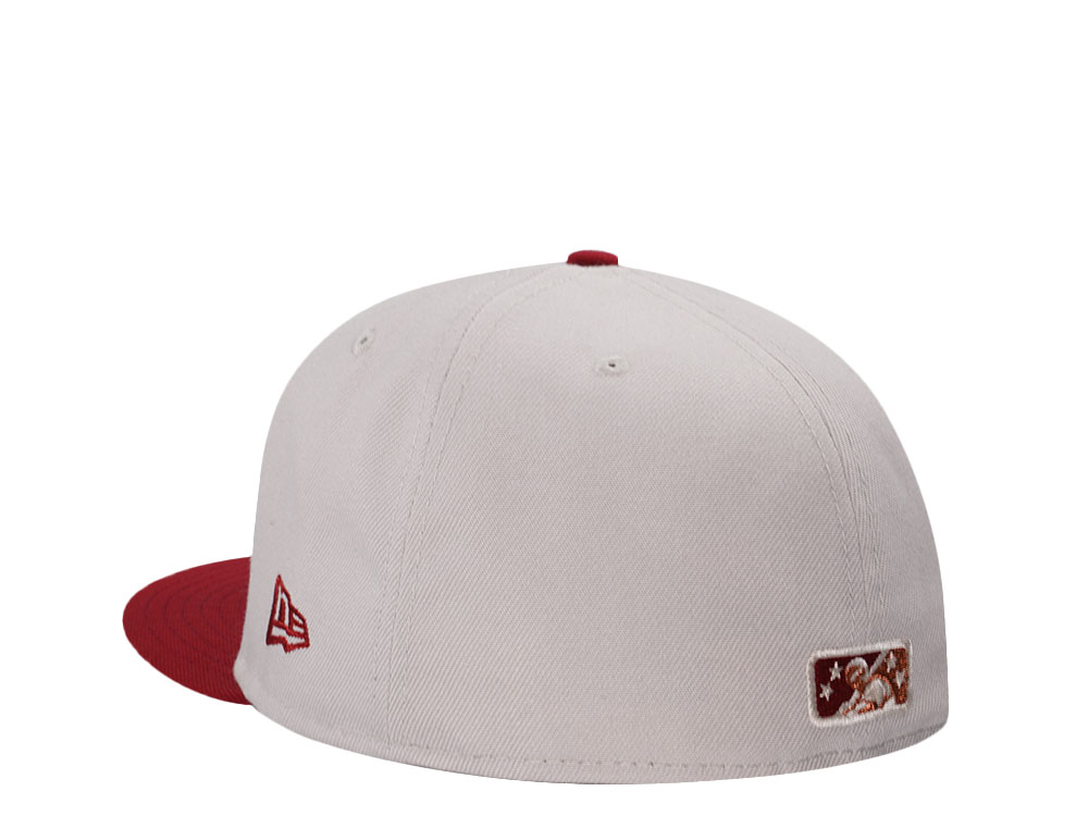 New Era Calgary Cannons Stone Copper Two Tone Edition 59Fifty Fitted Cap