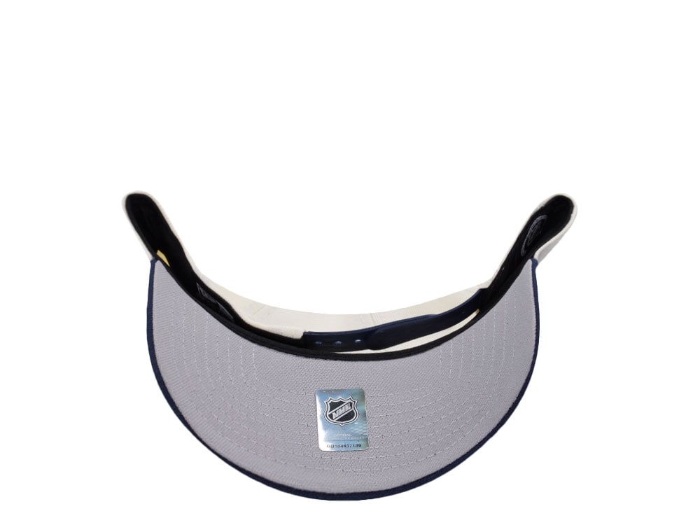 New Era Edmonton Oilers 40th Anniversary Chrome Two Tone Edition 9Forty A Frame Snapback Cap
