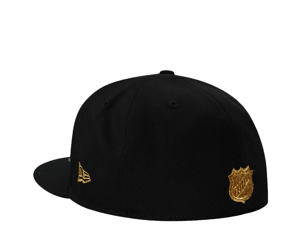New Era Pittsburgh Penguins 50th Anniversary Black Prime Edition 59Fifty Fitted Cap