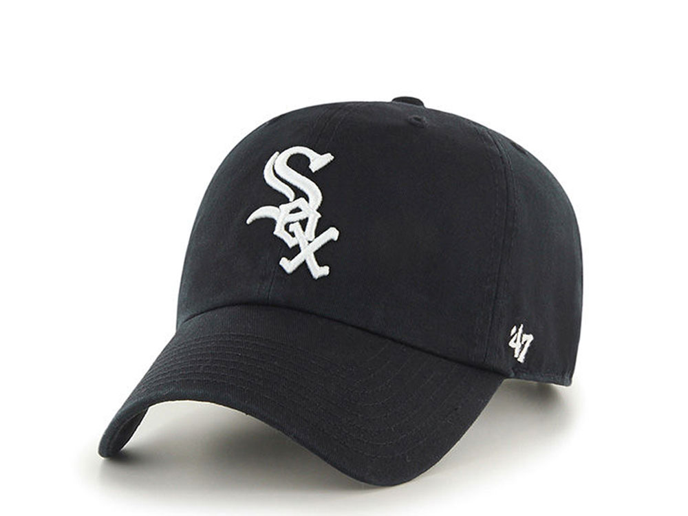 47Brand Chicago White Sox Clean Up Strapback Cap