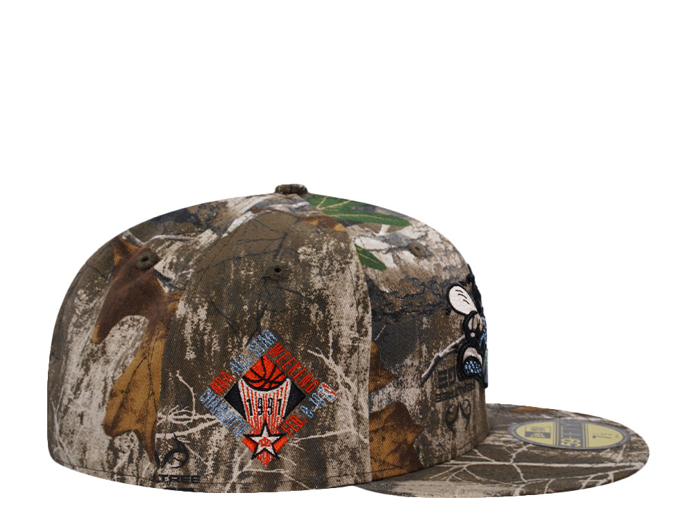 New Era Charlotte Hornets All Star Game 1991 Realtree Prime Edition 59Fifty Fitted Cap