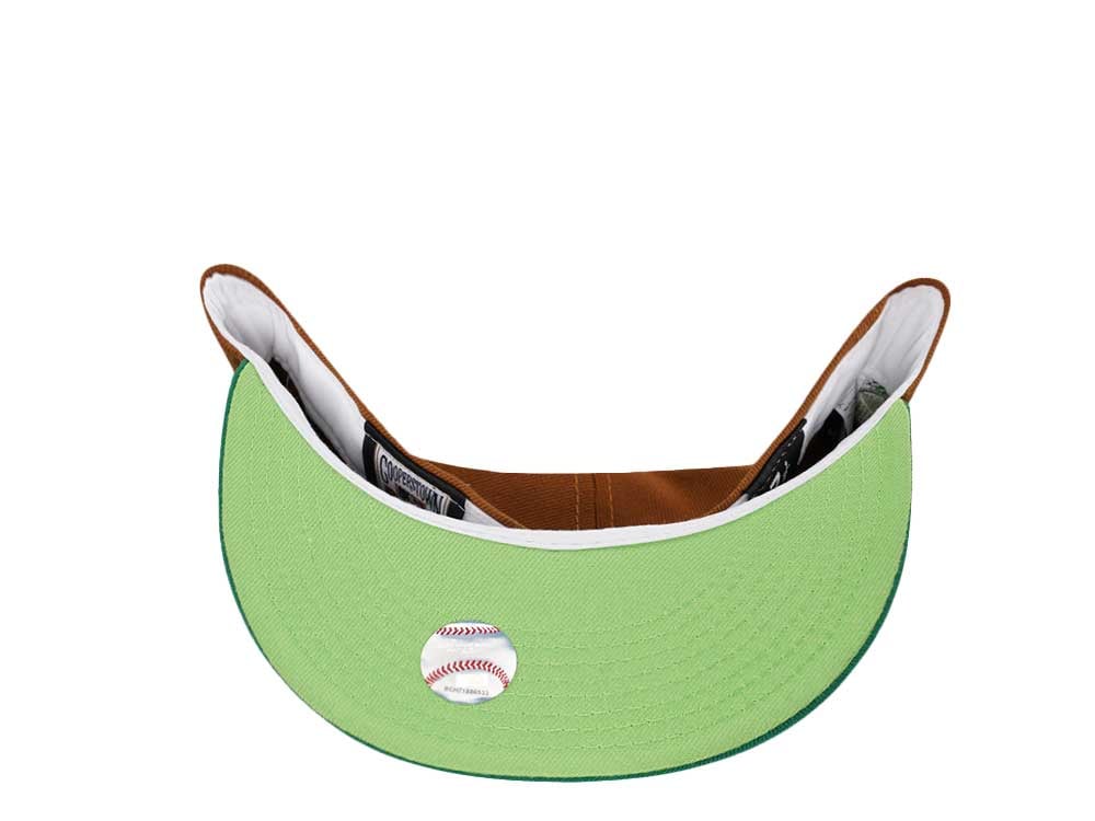 New Era Minnesota Twins Metrodome Peanut Green Two Tone Edition 59Fifty Fitted Cap