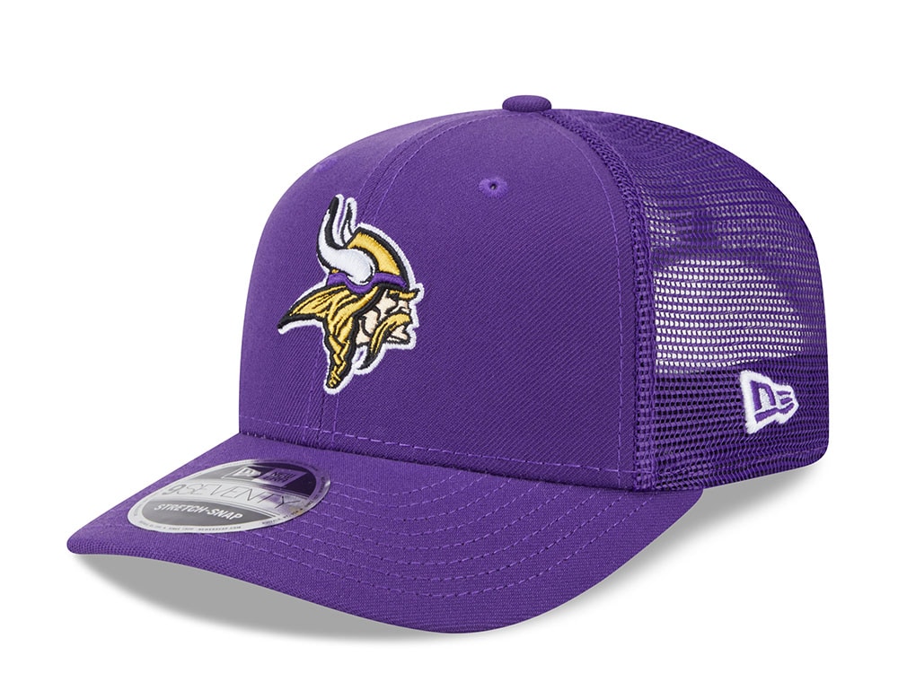 New Era Minnesota Vikings Purple Edition 9Seventy Trucker Snapback Cap