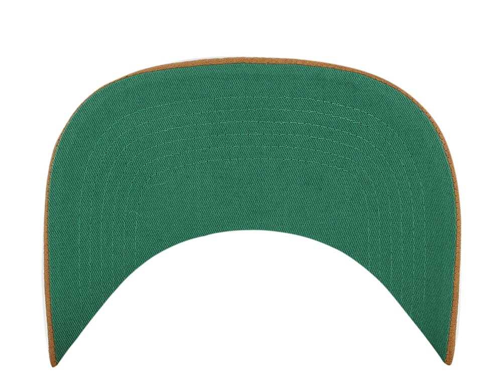 47 Brand Los Angeles Dodgers Suede Visor Natural Hitch Snapback Cap