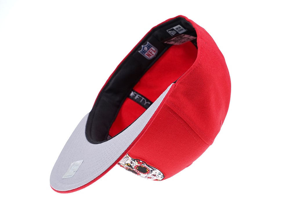 New Era Kansas City Chiefs Skull Edition 59Fifty Fitted Cap