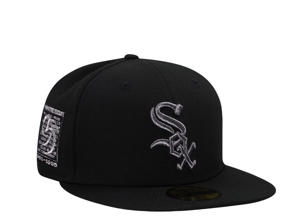 New Era Chicago White Sox 95 Years Black Pewter Prime Edition 59Fifty Fitted Cap
