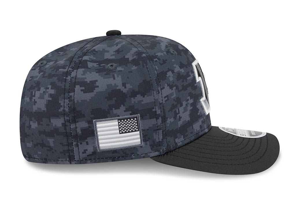 New Era Cincinnati Bengals NFL Salute to Service 2026 Digi Camo Black 9Seventy Stretch Snapback Cap