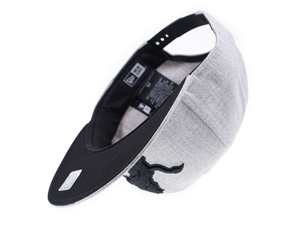 New Era Detroit Lions Heather Black Edition 9Fifty Snapback Cap
