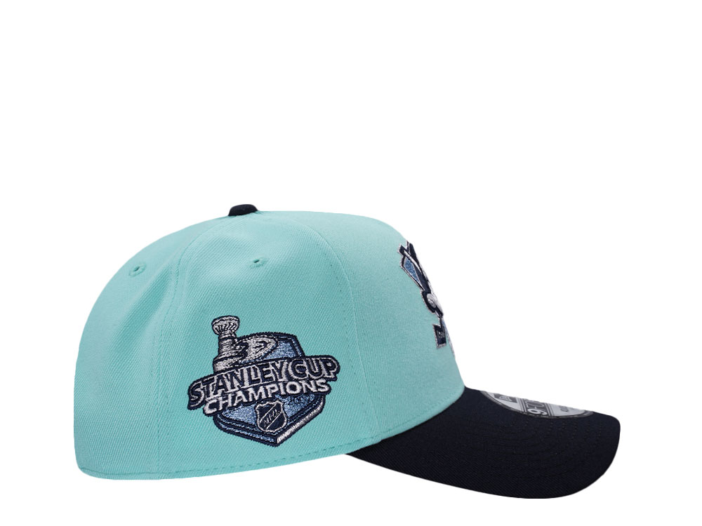 New Era Anaheim Ducks Stanley Cup Champions 2007 Teal Two Tone Edition 9Forty A Frame Snapback Cap