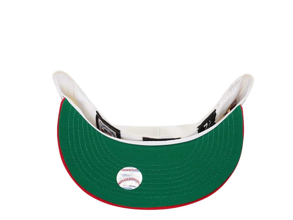 New Era Texas Rangers Arlington Stadium Chrome Throwback Two Tone Edition 59Fifty Fitted Cap