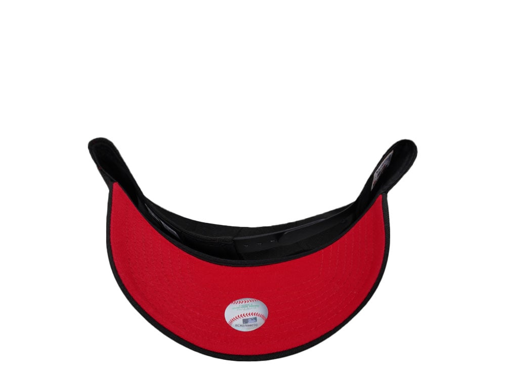 New Era Arizona Diamondbacks Black and Red 9Forty A Frame Snapback Cap