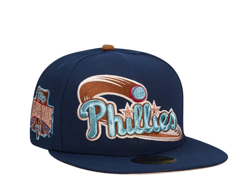 New Era Philadelphia Phillies All Star Game 1998 Ocean Peach Metallic Elite Edition 59Fifty Fitted Cap
