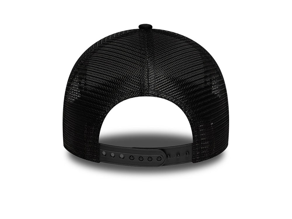 New Era Barcelona Fc Black Gold Edition 9Forty A Frame Trucker Snapback Cap