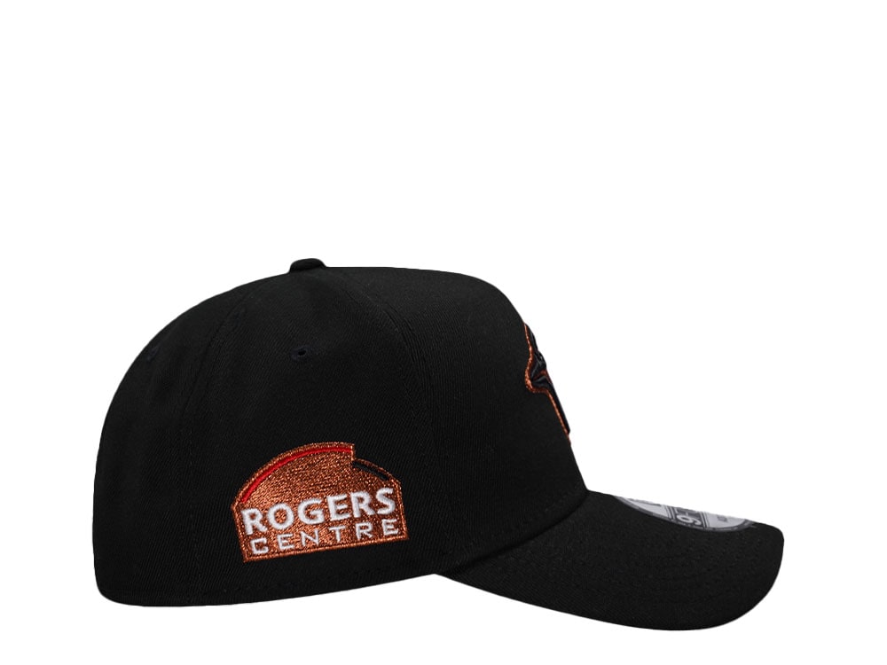 New Era Toronto Blue Jays Rodgers Center Black Copper Edition 9Forty A Frame Snapback Cap