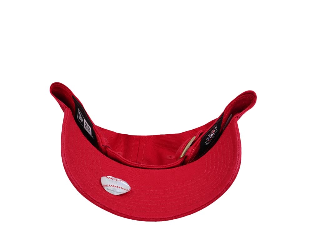 New Era Boston Red Sox Casual Classic Red Strapback Cap