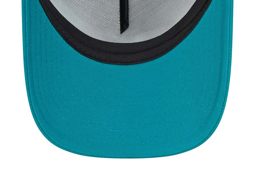 New Era Miami Dolphins Sideline 2024 9Forty A Frame Trucker Snapback Cap