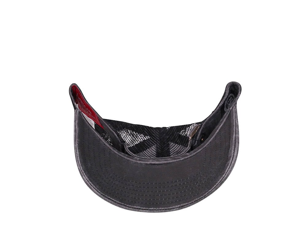 American Needle Arizona Coyotes Black Trucker Strapback Cap