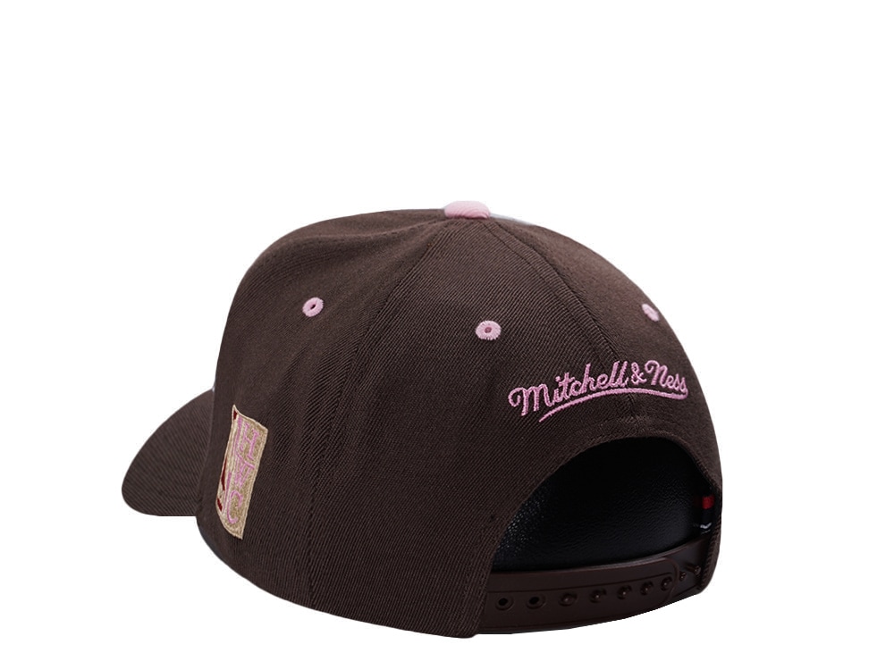 Mitchell & Ness Toronto Raptors 15th Anniversary Hardwood Classic Brown Sugar Edition Snapback Cap