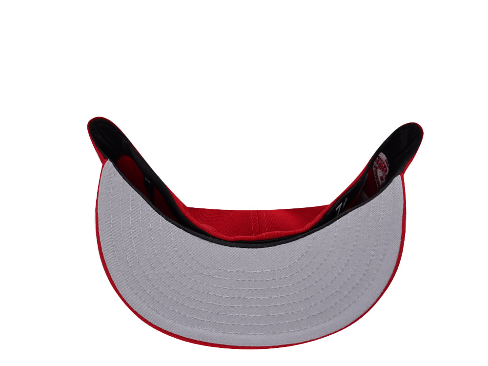 New Era Detroit Red Wings Metallic Farewell the Joe  Red Prime Edition 59Fifty Fitted Cap