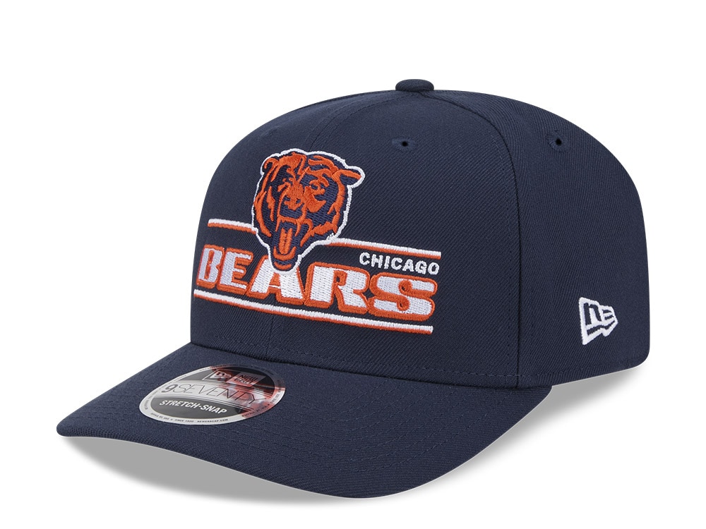 New Era Chicago Bears Stated Edition 9Seventy Stretch Snapback Cap