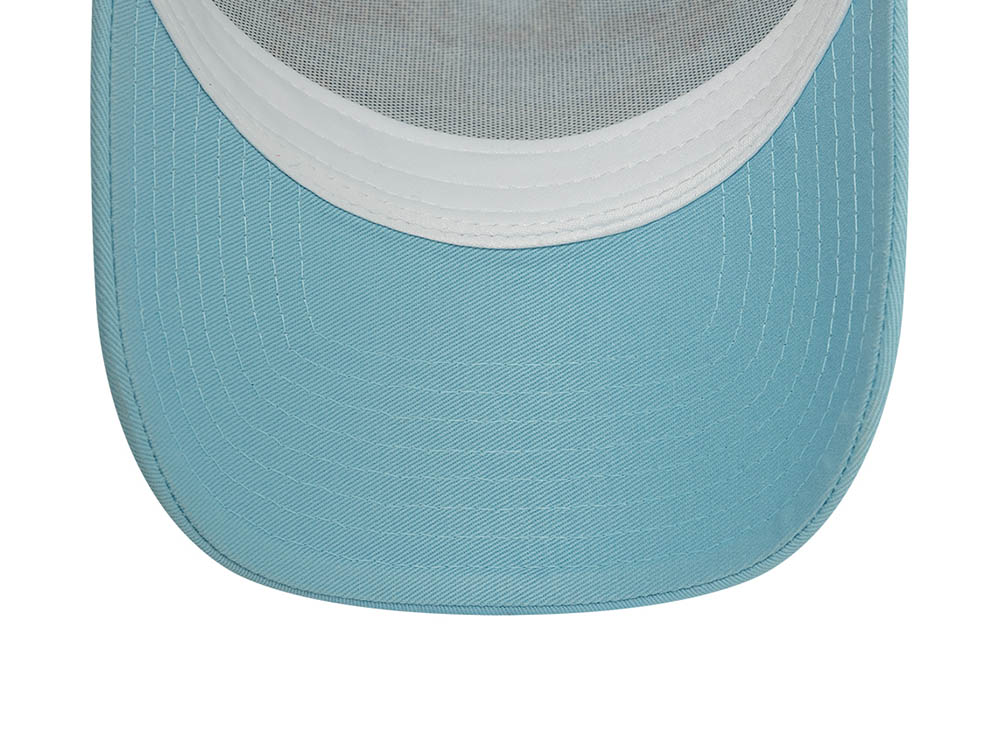 New Era Fishing Blue Trucker A Frame Snapback Cap