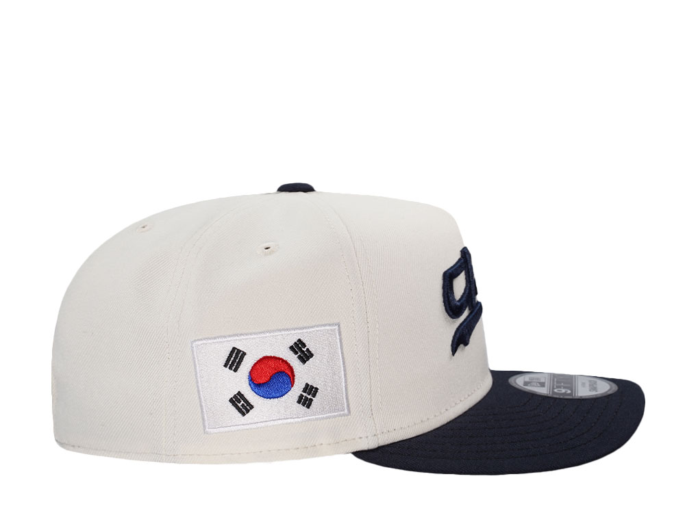 New Era Los Angeles Dodgers Korean Chrome Edition 9Fifty A Frame Snapback Cap