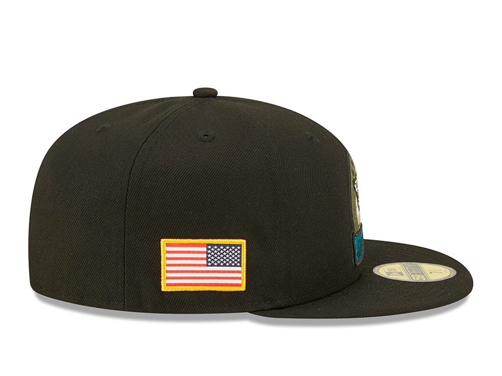 New Era Jacksonville Jaguars Salute to Service 2022 Fitted 59Fifty Cap