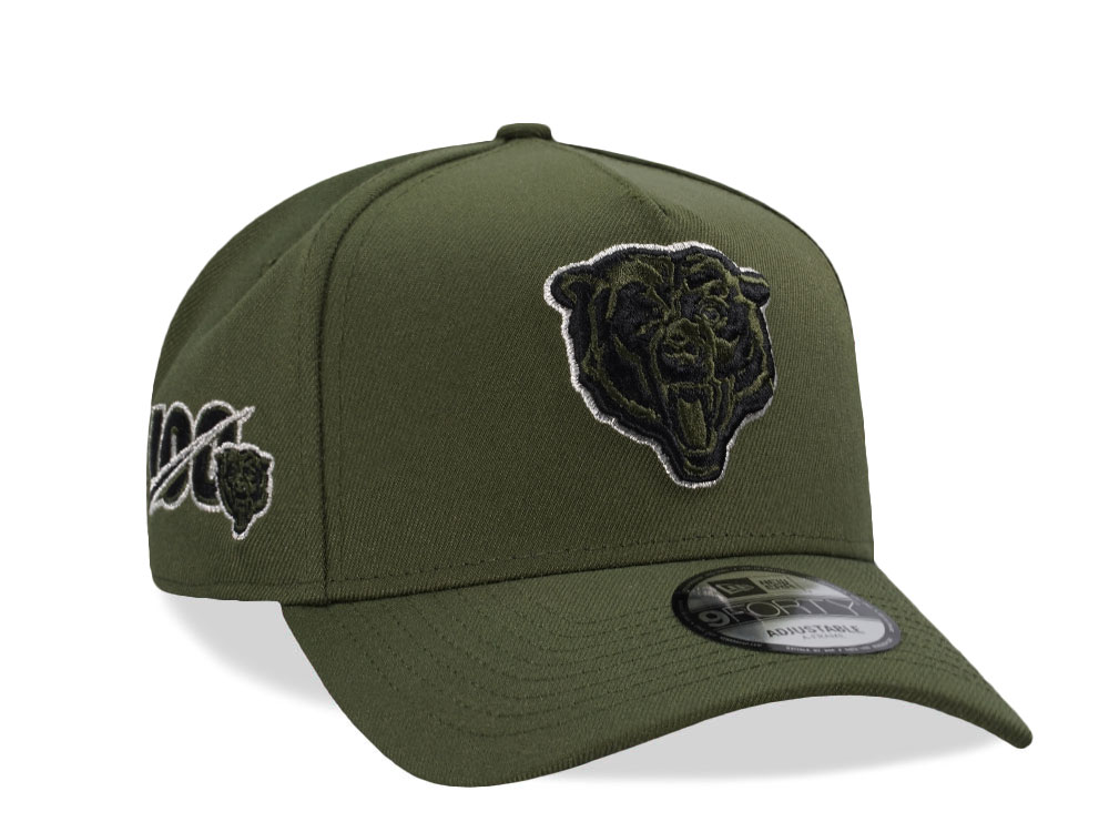 New Era Chicago Bears 100th Season Rifle Realtree Edition 9Forty A Frame Snapback Cap