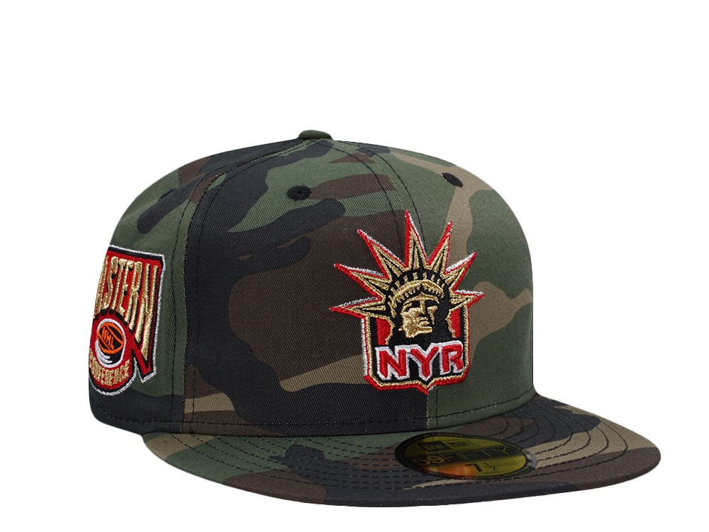 New Era New York Rangers Enforcer MAS Camo Prime Edition 59Fifty Fitted Cap