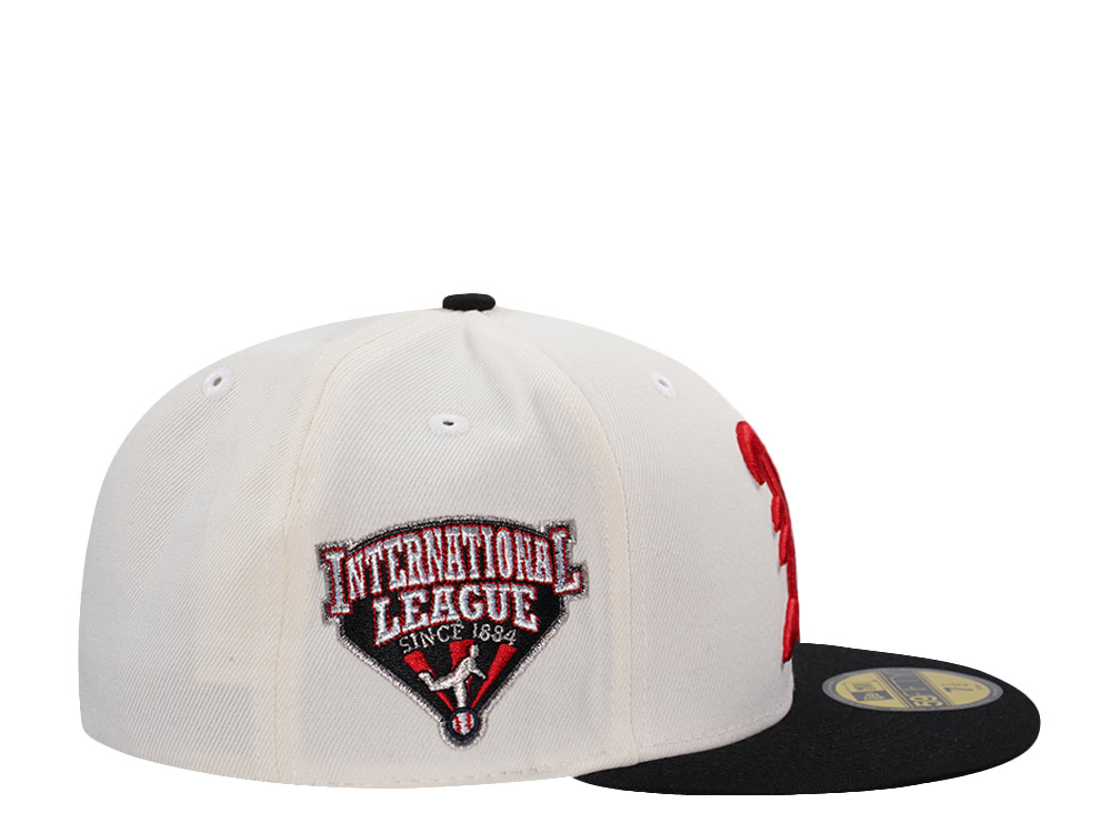 New Era Norfolk Tides International League Chrome Two Tone Horror Edition 59Fifty Fitted Cap