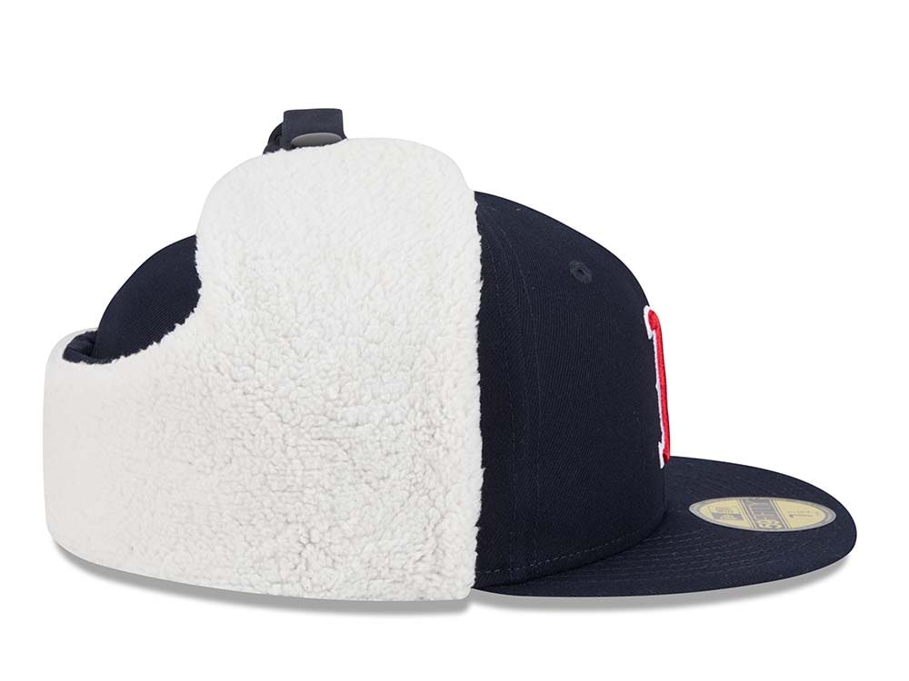 New Era Boston Red Sox Classic Navy 59Fifty Dogear Fitted Cap