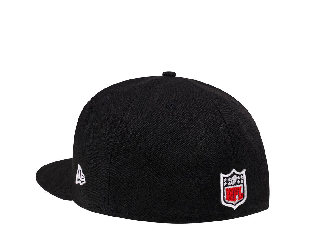 New Era Minnesota Vikings Black Crimson Collection 59Fifty Fitted Cap