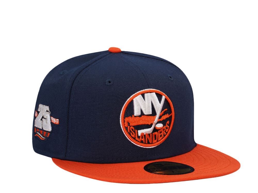 New Era New York Islanders 25th Anniversary Two Tone Throwback Edition 59Fifty Fitted Cap
