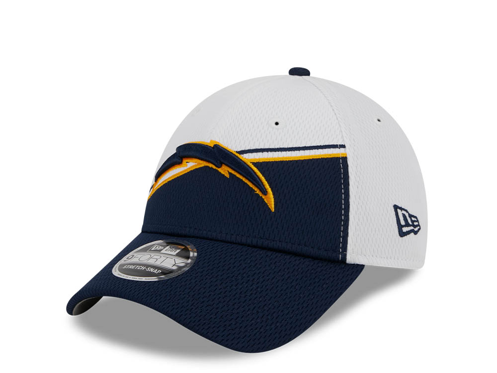 New Era Los Angeles Chargers NFL Sideline 2023 Navy White  9Forty Snapback Cap
