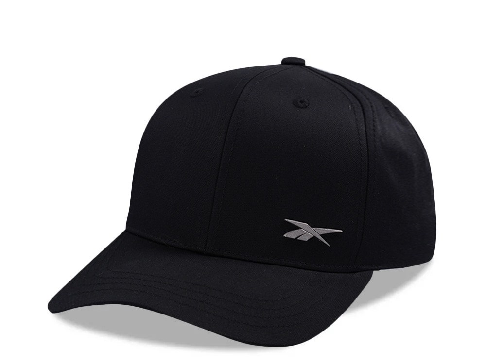 Reebok Mini Logo Black Strapback Cap
