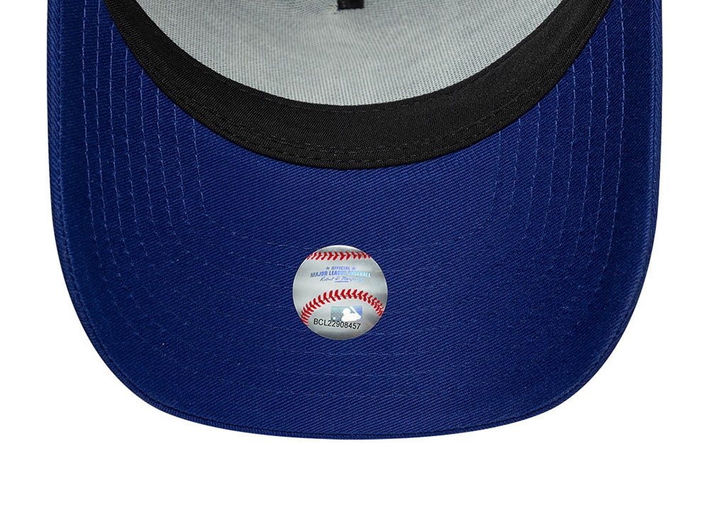 New Era Los Angeles Dodgers Wordmark Blue Prime Edition 9Forty A Frame Trucker Snapback Cap