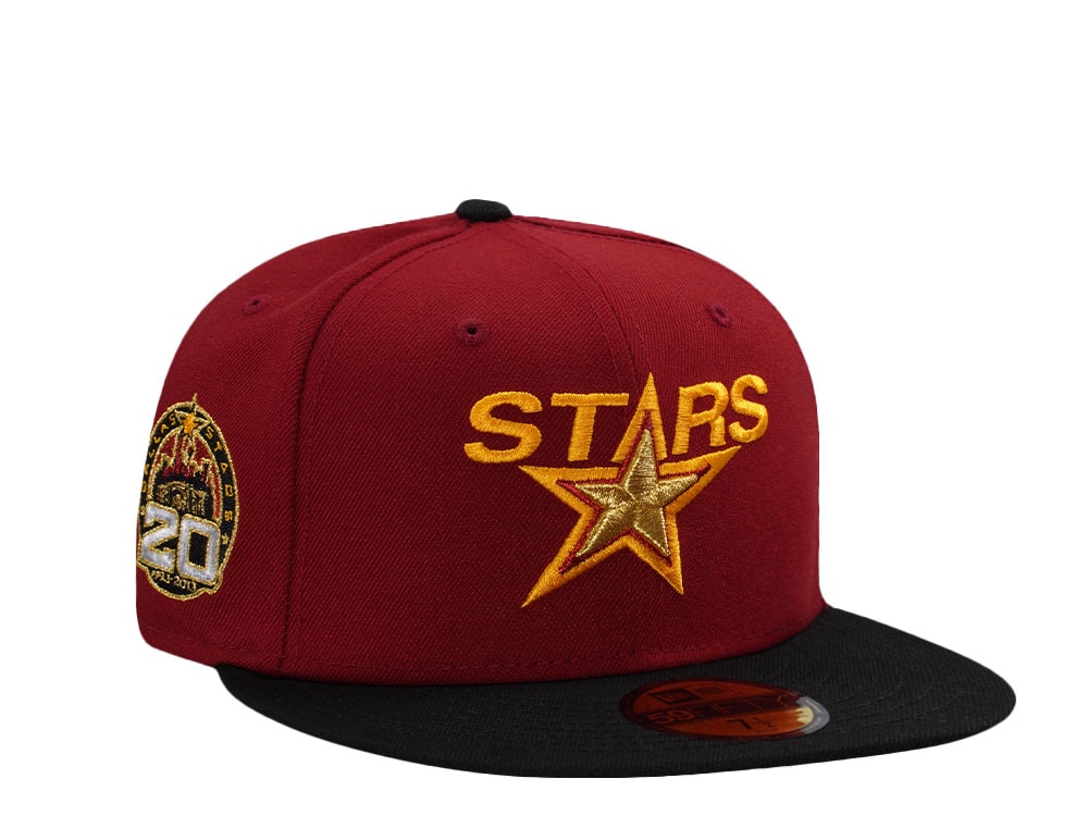 New Era Dallas Stars 20th Anniversary Red Two Tone Edition 59Fifty Fitted Cap