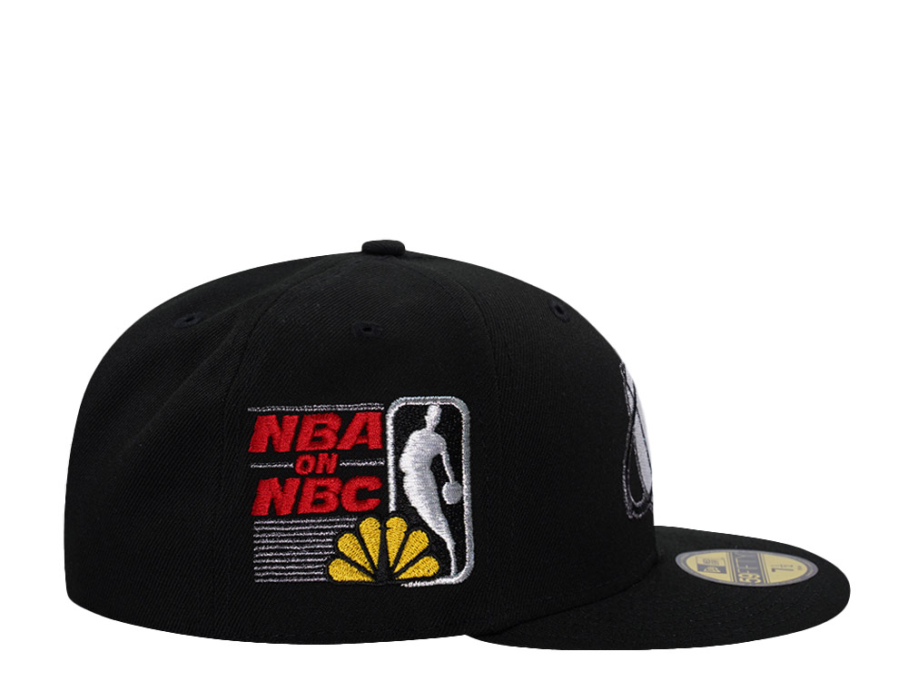 New Era Houston Rockets NBC Black Prime Edition 59Fifty Fitted Cap