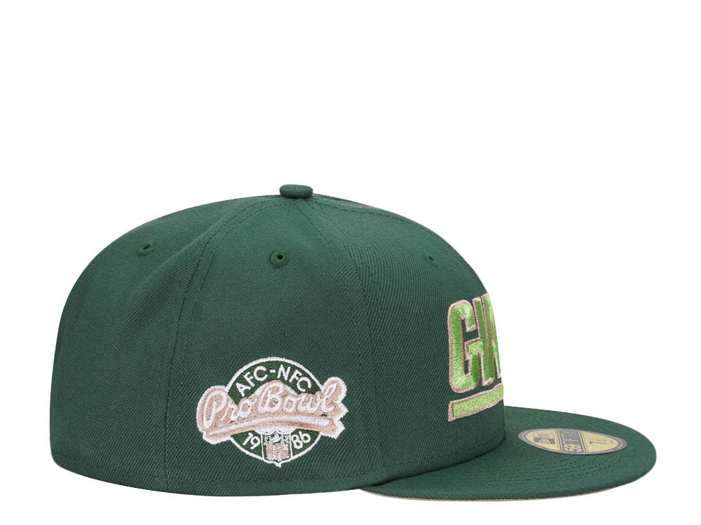 New Era New York Giants Pro Bowl 1986 Green Script Edition 59Fifty Fitted Cap