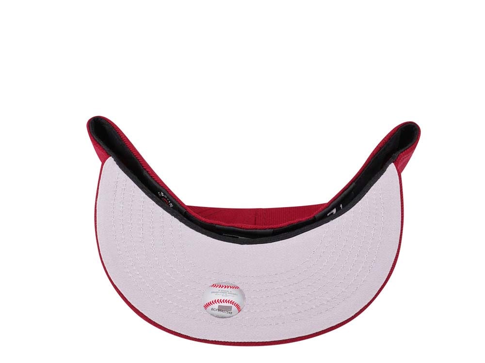 New Era Milwaukee Brewers Smooth Red Classic Edition 59Fifty Fitted Cap