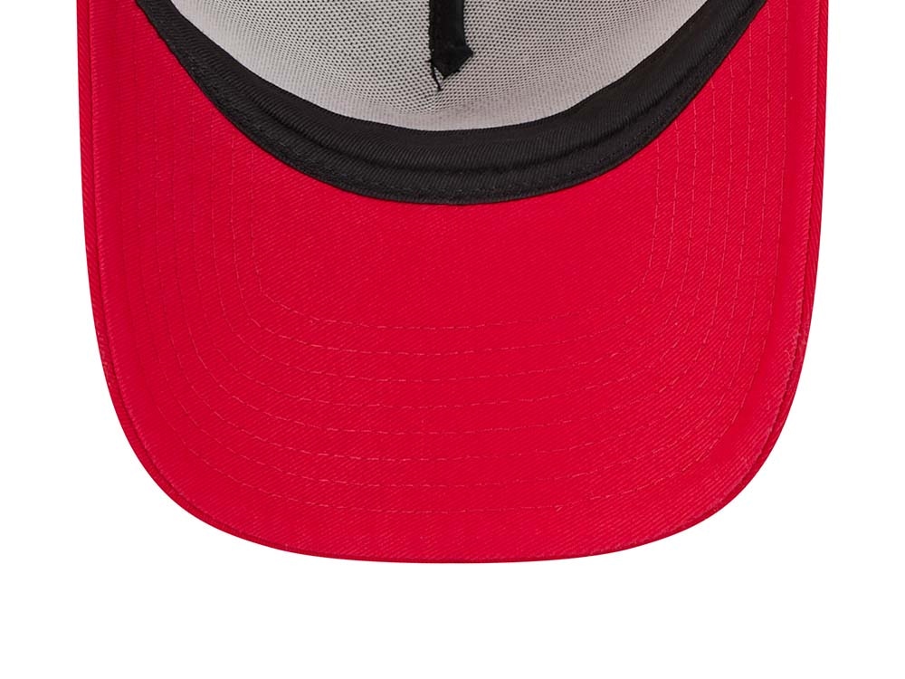 New Era San Francisco 49ers Sideline 2024 9Forty A Frame Trucker Snapback Cap