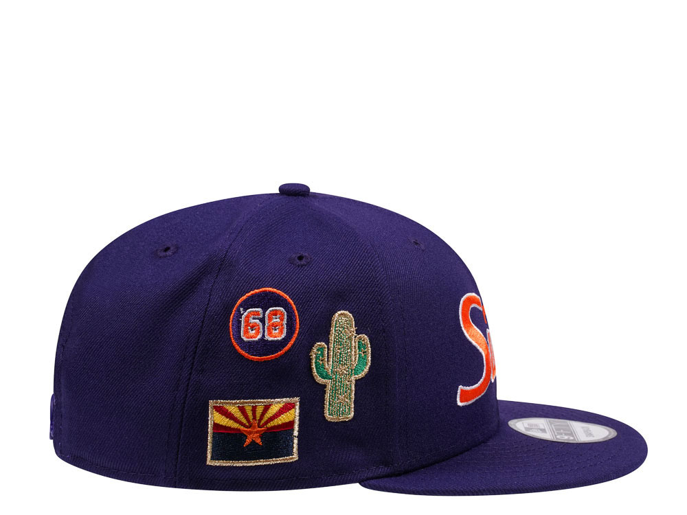 New Era Phoenix Suns Throwback Icons Edition 9Fifty Snapback Cap